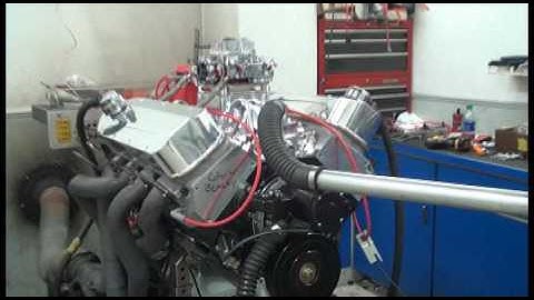 BBC 712HP 540 ENGINE DYNO RUN FOR EDWIN BEACHY BY WHITE PERFORMANCE AND MACHINE