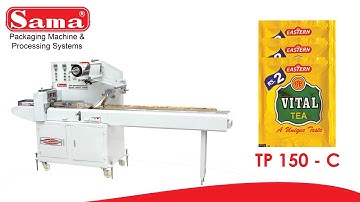 Tea Bundle Packing Machine - TP 150 C | Sama Engineering