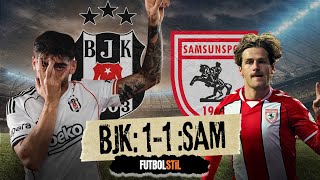 Beşiktaş 1-1 Samsunspor Süper Lig Maçı Takipçim İle Maçı Seyrettik Beşiktaş Bizi Üzdü