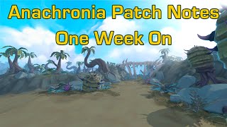 Celebrity Anachronia Patch Notes - One Week On | Weekly RuneScape Byte Wealth