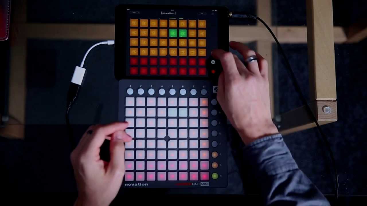 linking novation launchpad app to ableton