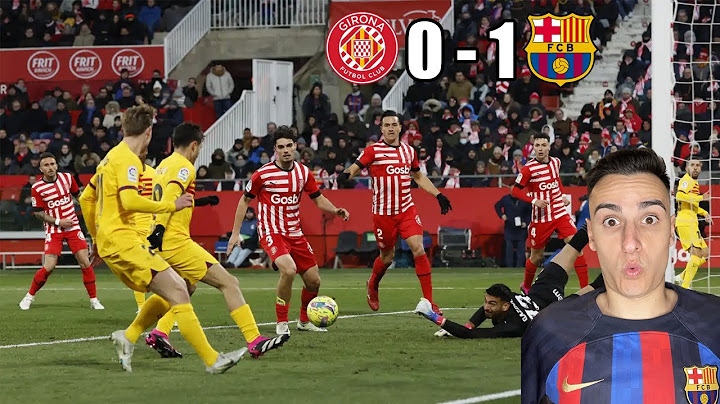 HINCHA DEL BARÇA REACCIONA al GIRONA 0 FC BARCELONA 1 *VICTORIA MUY SUFRIDA😱*