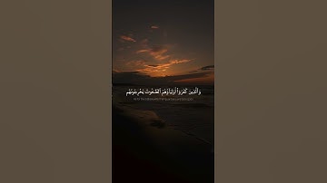 الله ولي الذين آمنوا يخرجهم من الظلمات إلى النور .سورة البقرة..عبدالرحمان مسعد #اكسبلور