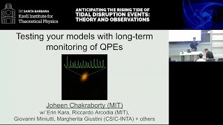 Testing your models with longterm monitoring of QPEs  ▸  Joheen Chakraborty (MIT)