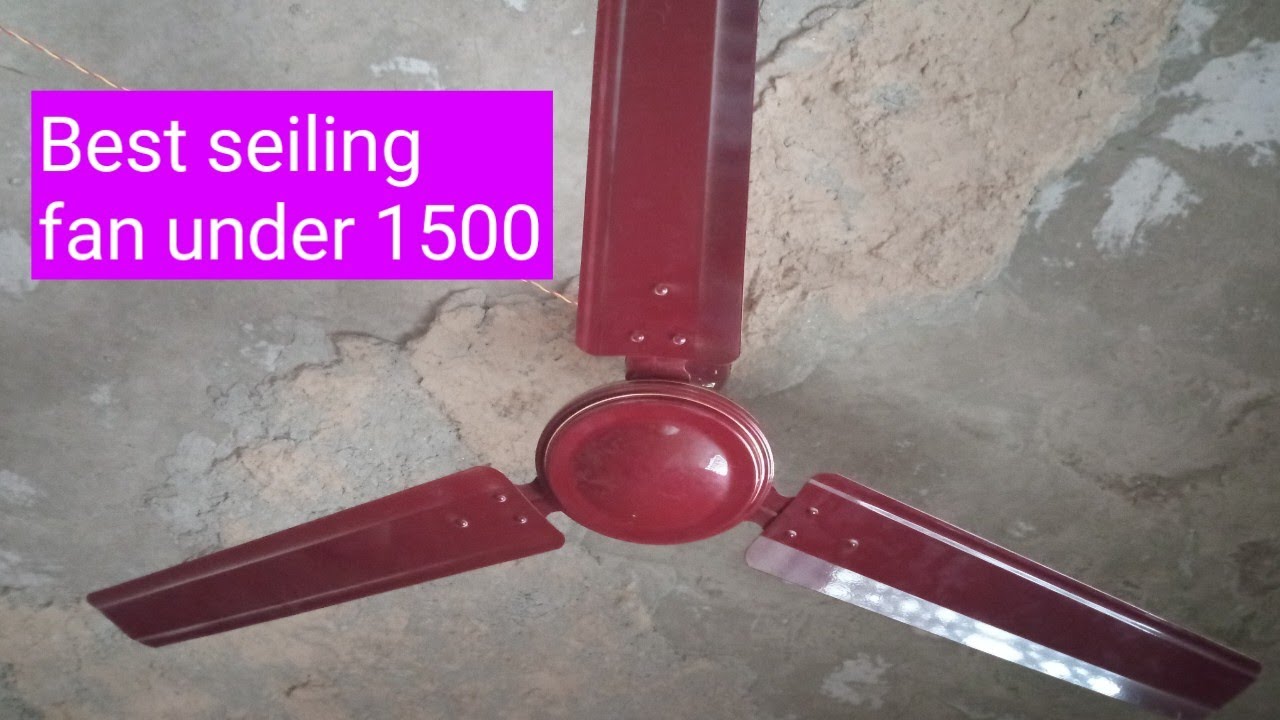 Kent company ka ceiling fan kaisa hota hain YouTube