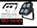 Swivel Bar Mount Kit for MD series Modular LED High Bay Light
