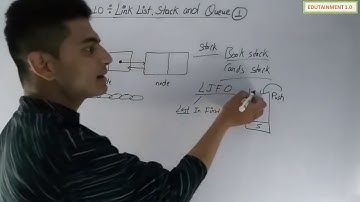 Class 12 Computer Science Chapter 10 Link list Stack and Queue Video 1
