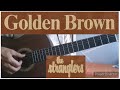 Golden Brown The Stranglers Lesson