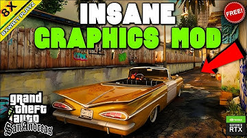 GTA SA Definitive Edition V9 - Graphics Modpack for Android 2025