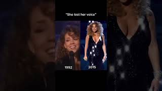 People saying Mariah Carey "LOST HER VOICE" haven't seen this.. #mariahcarey