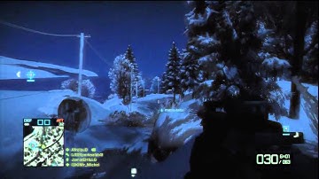 Nelson Bay First Base RUSH Defense w/ M16A2 | BFBC2 Gameplay