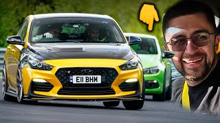 Download Lagu Angry Scirocco Chasing Hyundai i30 N! // Nürburgring MP3