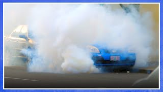 Portland Police Tear Gas Peaceful Blue Kia