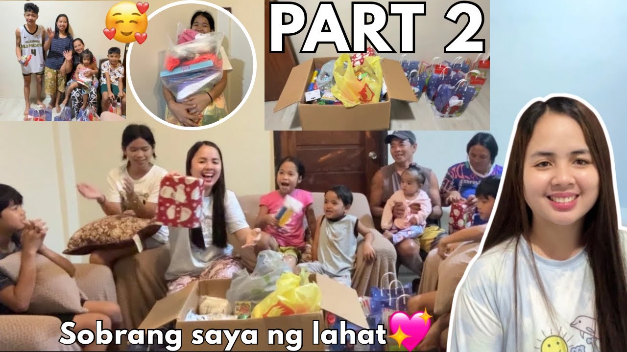 MASAYA ANG LAHAT SA KANILANG NATANGGAP MULA SA BALIKBAYAN BOX🥰| MARAMING SALAMAT PO TITA MJ❤️