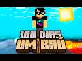 Sobrevivi 100 dias em um ba no minecraft  o filme