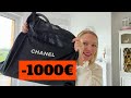 Unboxing dun sac chanel  moins de 1000 sur vestiaire collective