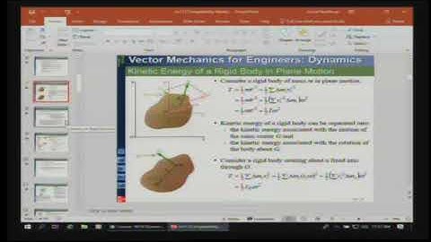 Dynamics Lecture  26 Begin Chapter 17 Do Section 17 1