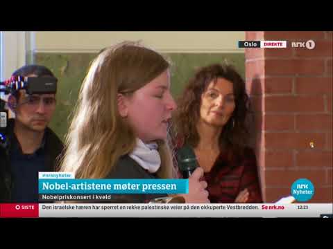 Video: Nobels Fredspris Deles Ut For