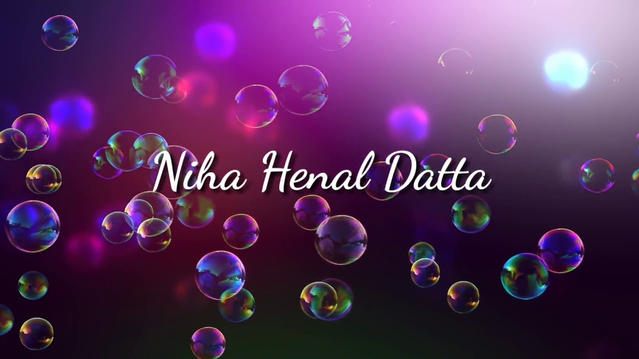 Datta's Niha henal 1st year pre birthday