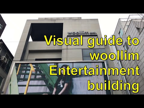 Guide to woollim Entertainment building