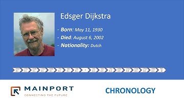 Scientist of the week: Edsger Dijkstra