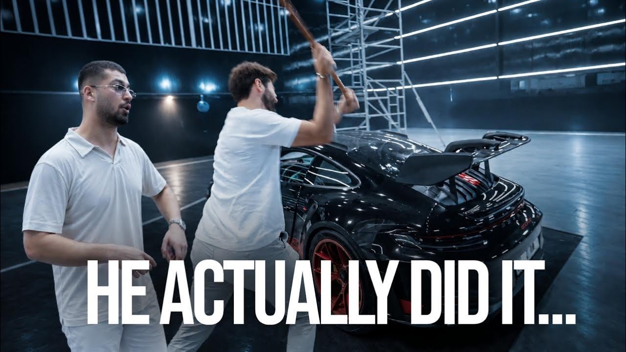 SMASHING A PORSCHE GT3 RS 