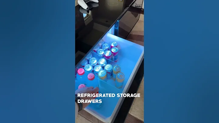 Smart Coffee Table | Touch Panel Coffee Table | Table With Fridge, Wireless Charger and Speakers.