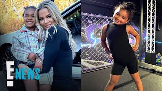 Khloé Kardashian Shows Off True Thompsons Athletic Skills E News