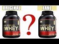 Протеин Whey Gold Standard как отличить оригинал от подделки