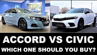2022 Honda Civic VS 2022 Honda Accord: Is The Civic Or Accord Better?