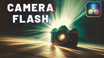 CAMERA FLASH Effect In Davinci Resolve