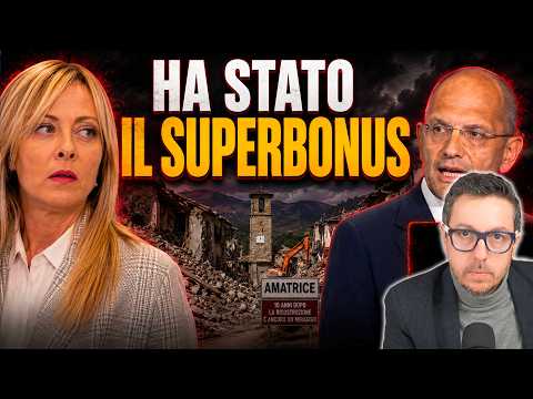 Video AMATRICE, 10 ANNI DOPO ANCORA MACERIE? COLPA DEL SUPERBONUS