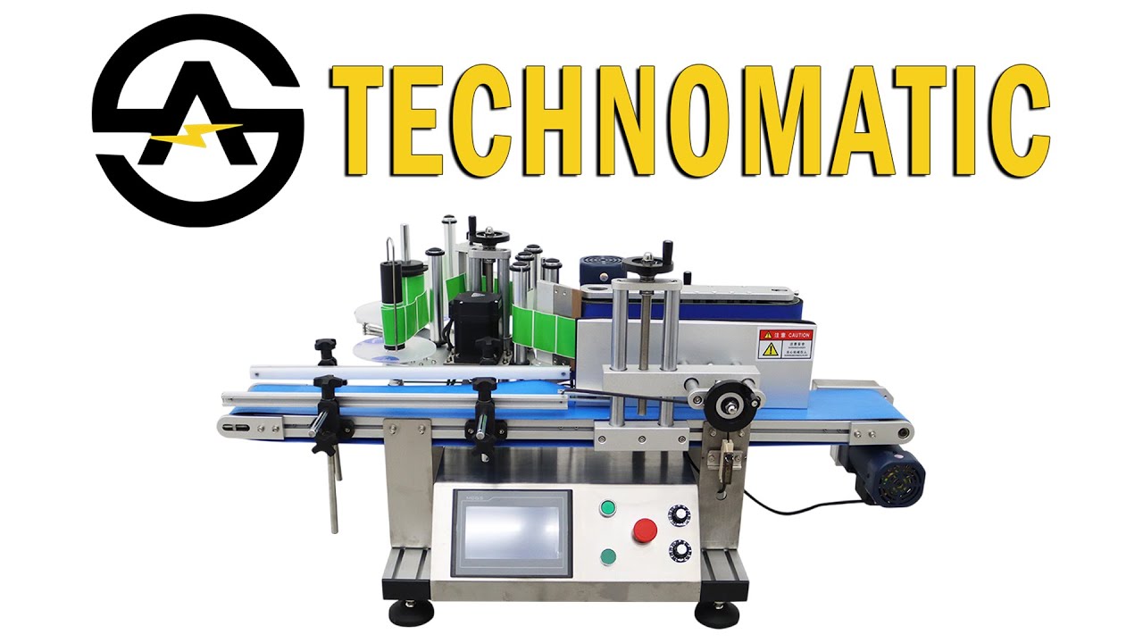 A-Technomatic | Αυτόματη Επιτραπέζια Ετικετέζα για Στρογγυλές Συσκευασίες PMA-150