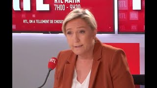 Marine Le Pen sur RTL : 