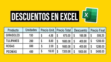 ⭐️👉🏻 ¿Cómo calcular Descuentos en Excel: Tutorial Paso a Paso y Fórmulas Eficientes?