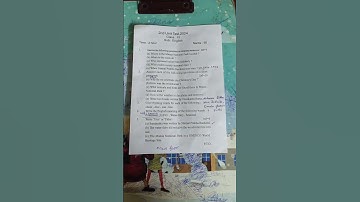 Assam Jatiya Bidyalay Class 6 English 3rd unit test question