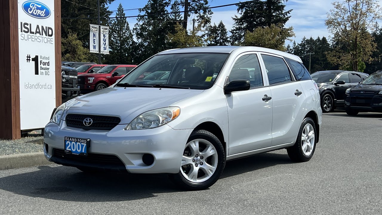 2007 Toyota Matrix + Air Conditioning, Rear Hatch Glass, CD Player ...
