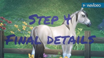 4 simple stages of how to draw a horse head