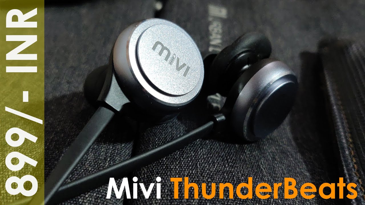 mivi thunder beats specs