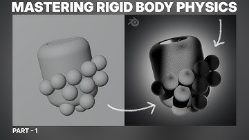 Blender Rigid Body Particles – Realistic Collision with HomePod | Part 1