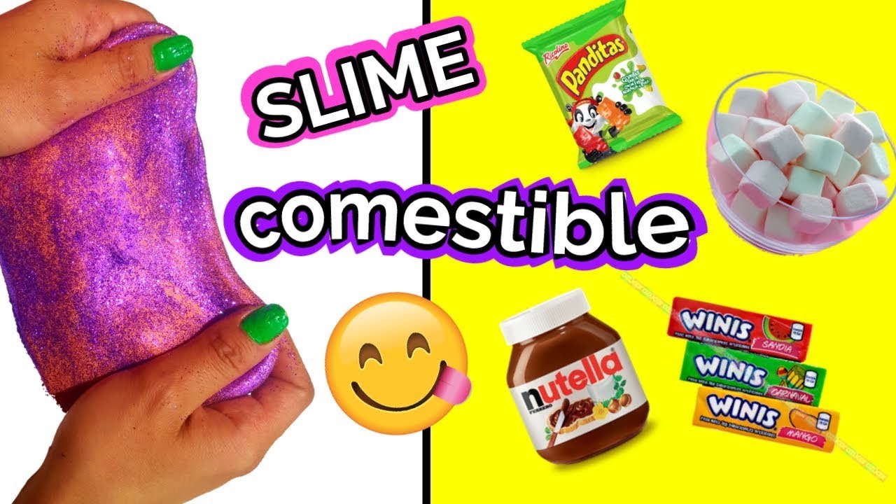 Descubrir 32+ imagen como hacer slime comestible receta