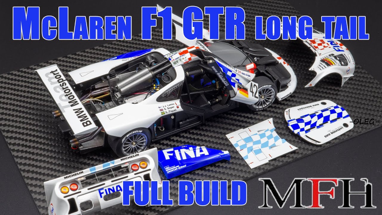 1/24 McLaren F1 by Model Factory Hiro (MFH) Full Build