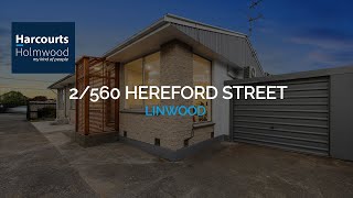 FOR SALE | 2/560 Hereford Street, Linwood | Matt Dawson & Clarence Monsanto, Holmwood Merivale