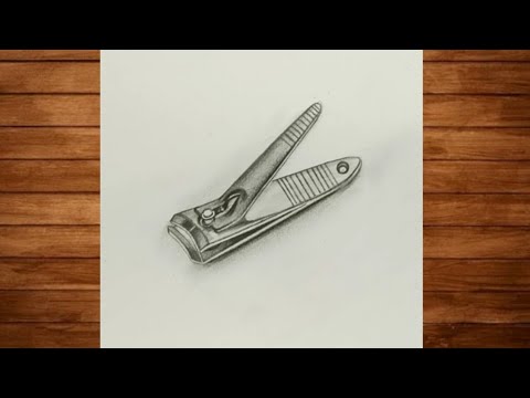 Nail clipper - pencil | デッサン
