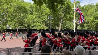 Trooping the Colour 2022  Major Generals Review  March up the Mall