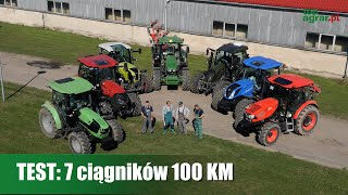 Test 7 ciągników o mocy 100 km!!! Hew Holland, Valtra, Case, Deutz-Fahr, Claas, John Deere, Zetor