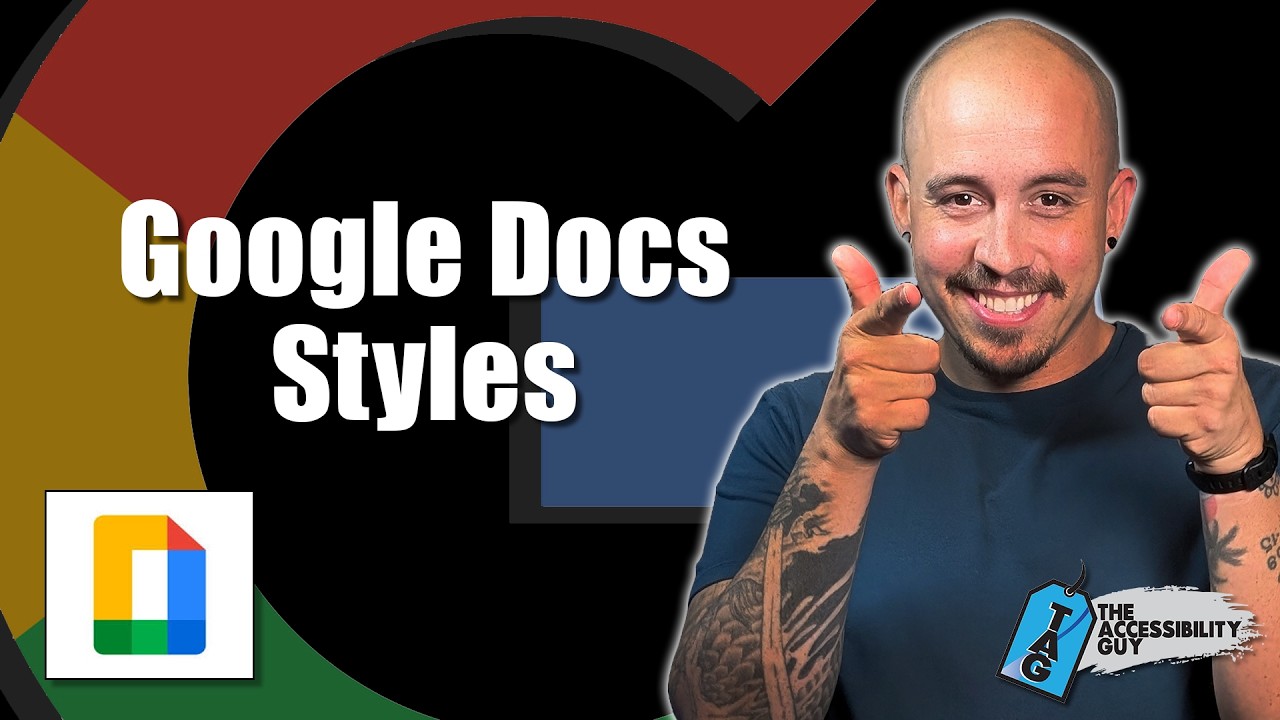 How to update Google Docs Heading Styles - YouTube