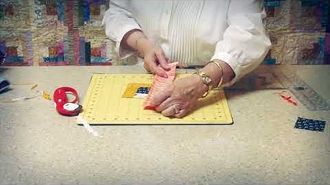 Creative Grids® Log Cabin Trim Tool for 8" Finished Blocks - CGRJAW1