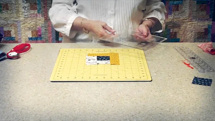 Creative Grids® Log Cabin Trim Tool for 8" Finished Blocks - CGRJAW1