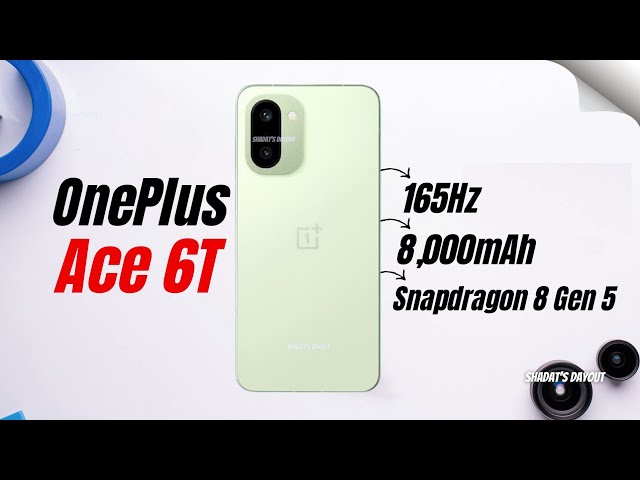 OnePlus Ace 6T FIRST LOOK – Leaks, Specs & Release Date Revealed